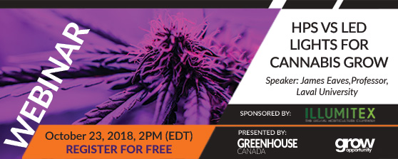 Let there be light: A comparative study of LED and HPS lighting system for growing cannabis indoor.